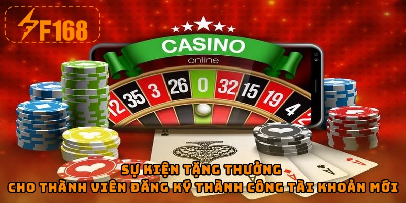 Sự kiện tặng thưởng cho thành viên đăng ký thành công tài khoản mới